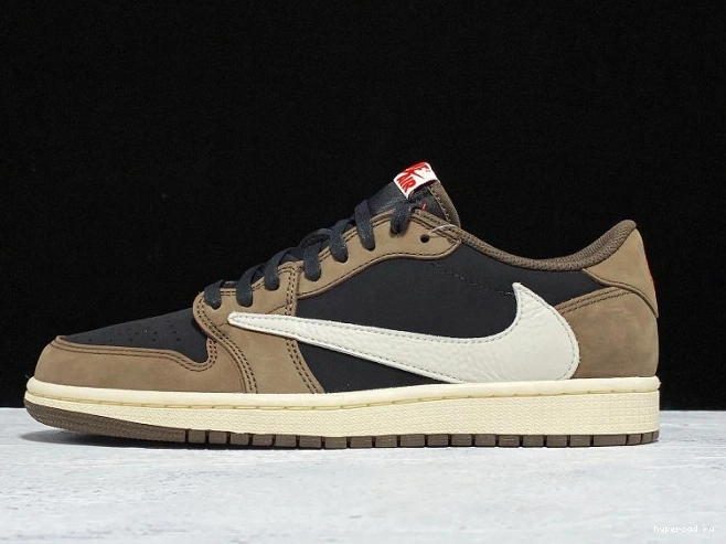 Dark Jordan Low 1 OG CQ4277-001 Travis Air Scott x SP Mocha 0808